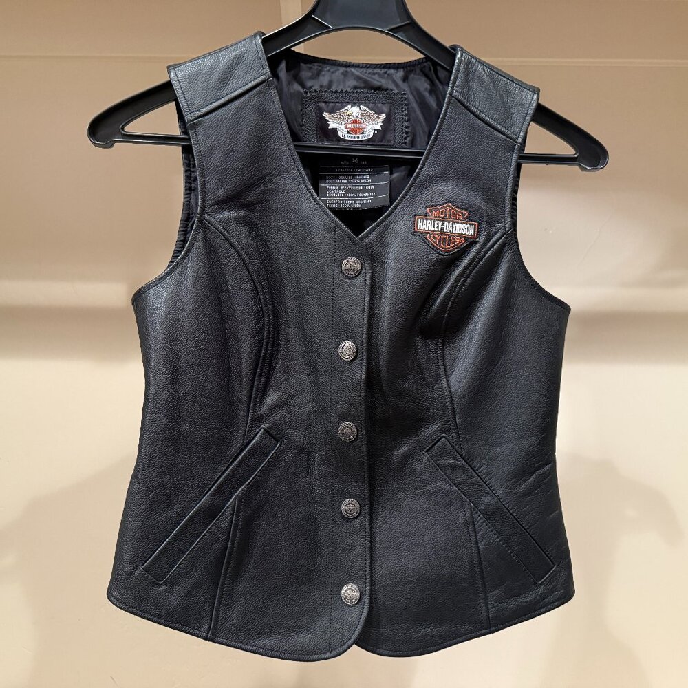Harley Davidson Womens Vest Size Medium